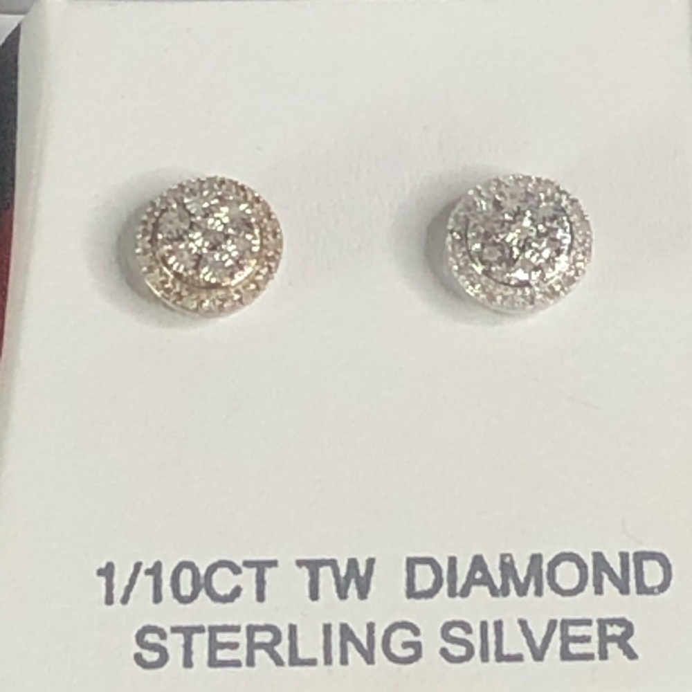 Sterling Silver Stud Earrings